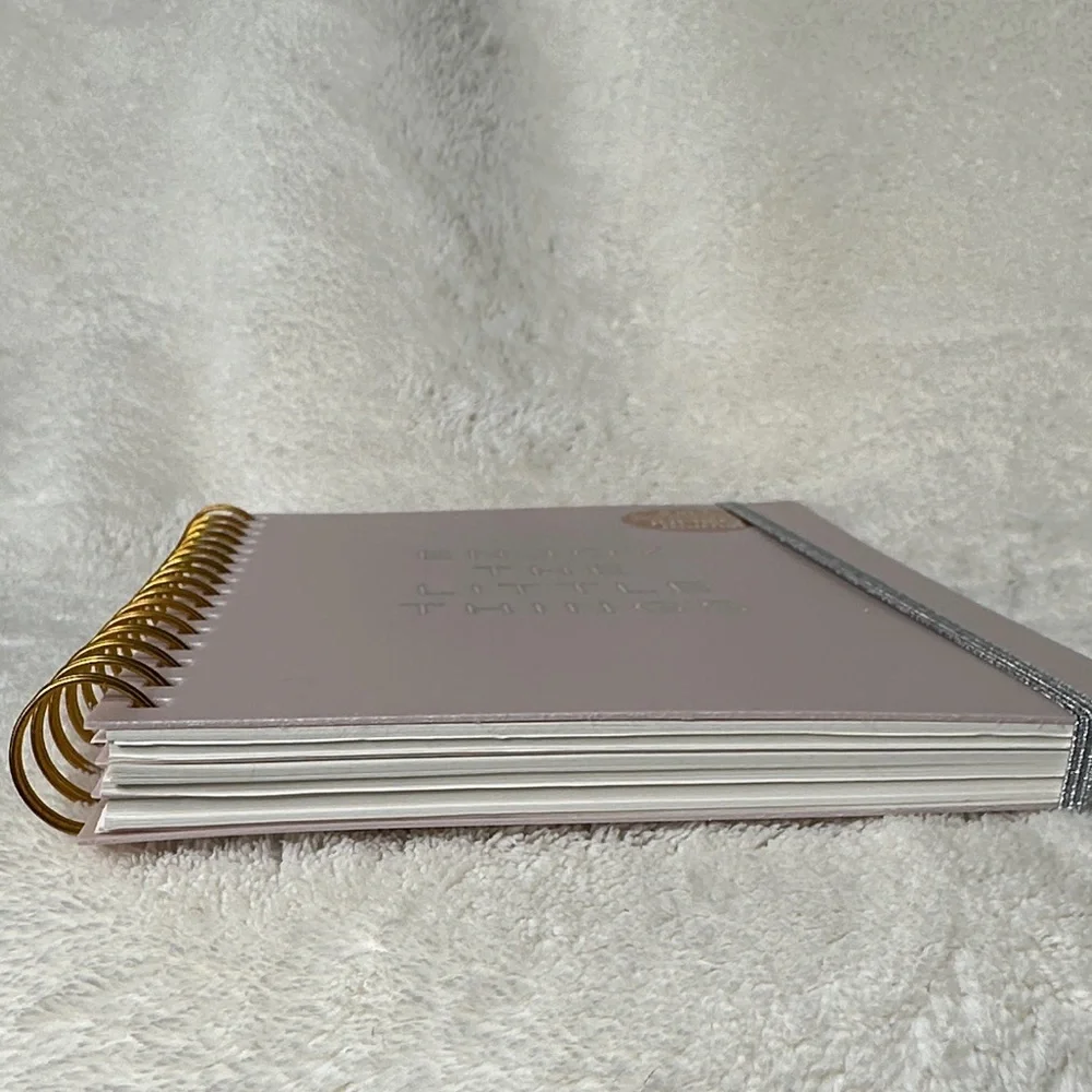 Enjoy the Little Things Spiral Journal Doodle Sketch Notebook Lines, Dots, Blank